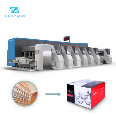 Печатная машина Flexo 6 цветов, коробка 1100×2750 печатая торгового автомата