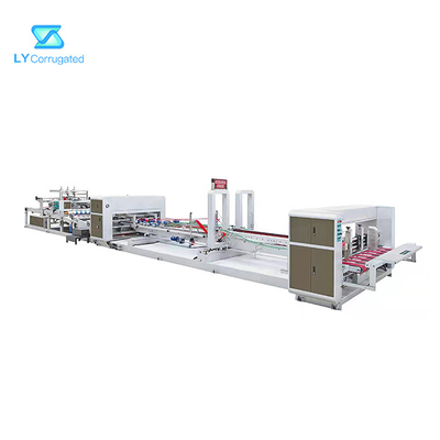 громоздк 130m/min вверх по машине Gluer папки для рифленой упаковки коробки коробки