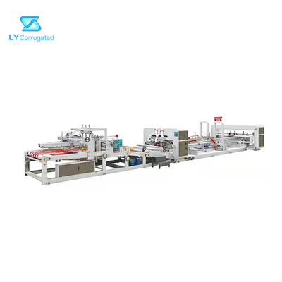 Автоматическое гофрированное управление PLC - папка Gluer доски для угловой коробки коробки 4 6
