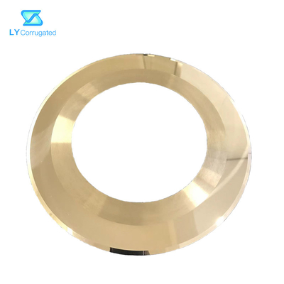 Золотой покрытый нож кругового лезвия вольфрама 230X135X1.1 круглый для Corrugator Fosber