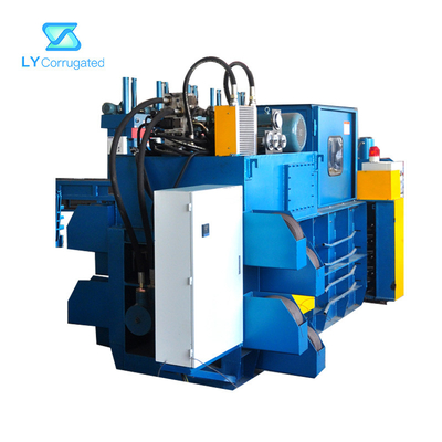 Recyclable машина упаковки коробки, автоматический горизонтальный Baler 400-500kg/M3